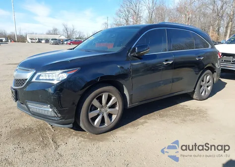 2014 Acura Mdx Advance Pkg W/Entertainment Pkg from USA, damaged, VIN 5FRYD4H84EB026228